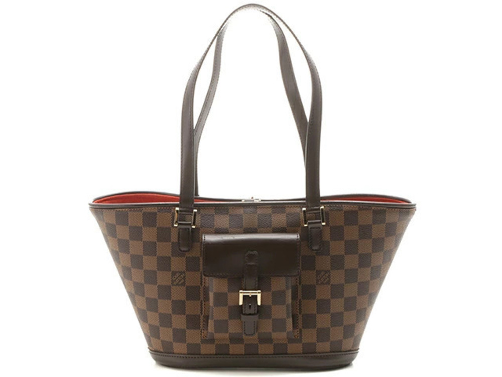 LOUIS VUITTON Bag Tote Manosque Damier